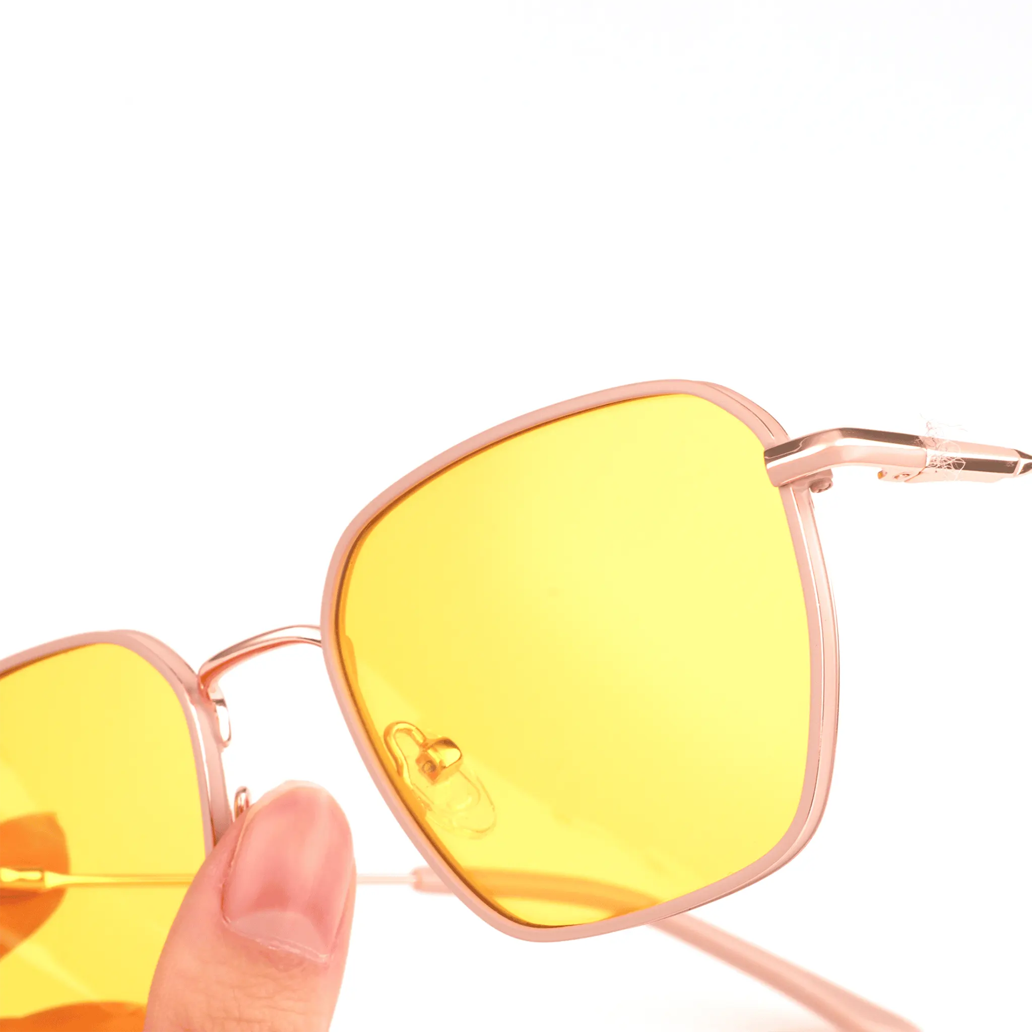 Rectangular Metal JC-86721 Glasses Manufacturer - Joyiris