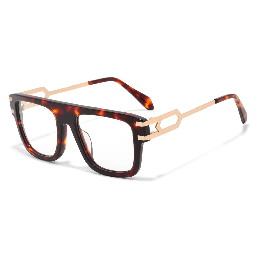 Square Acetate & Metal Optical Frames JT-GL6674 - Joyiris Eyewear