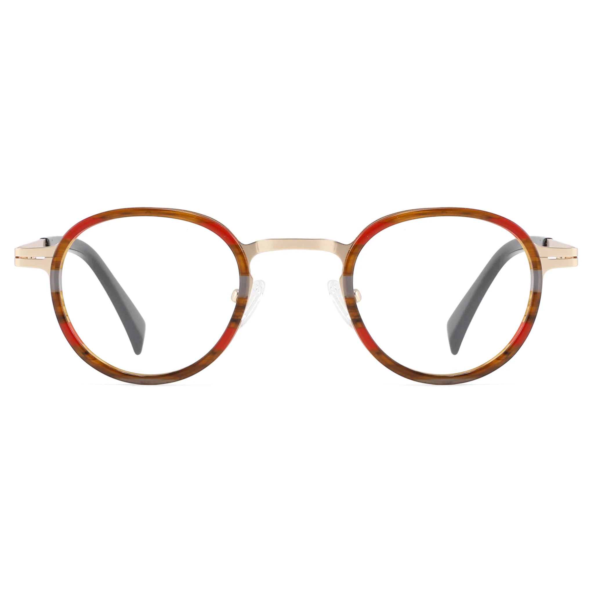 Round Acetate & Metal Optical Frames JT-GL8835 - Joyiris Eyewear