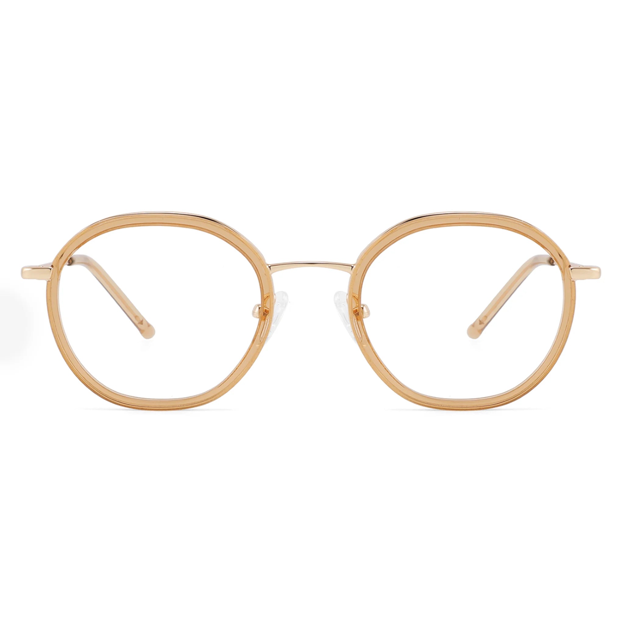 Round Acetate & Metal Optical Frames JT-GL8988 - Joyiris Eyewear