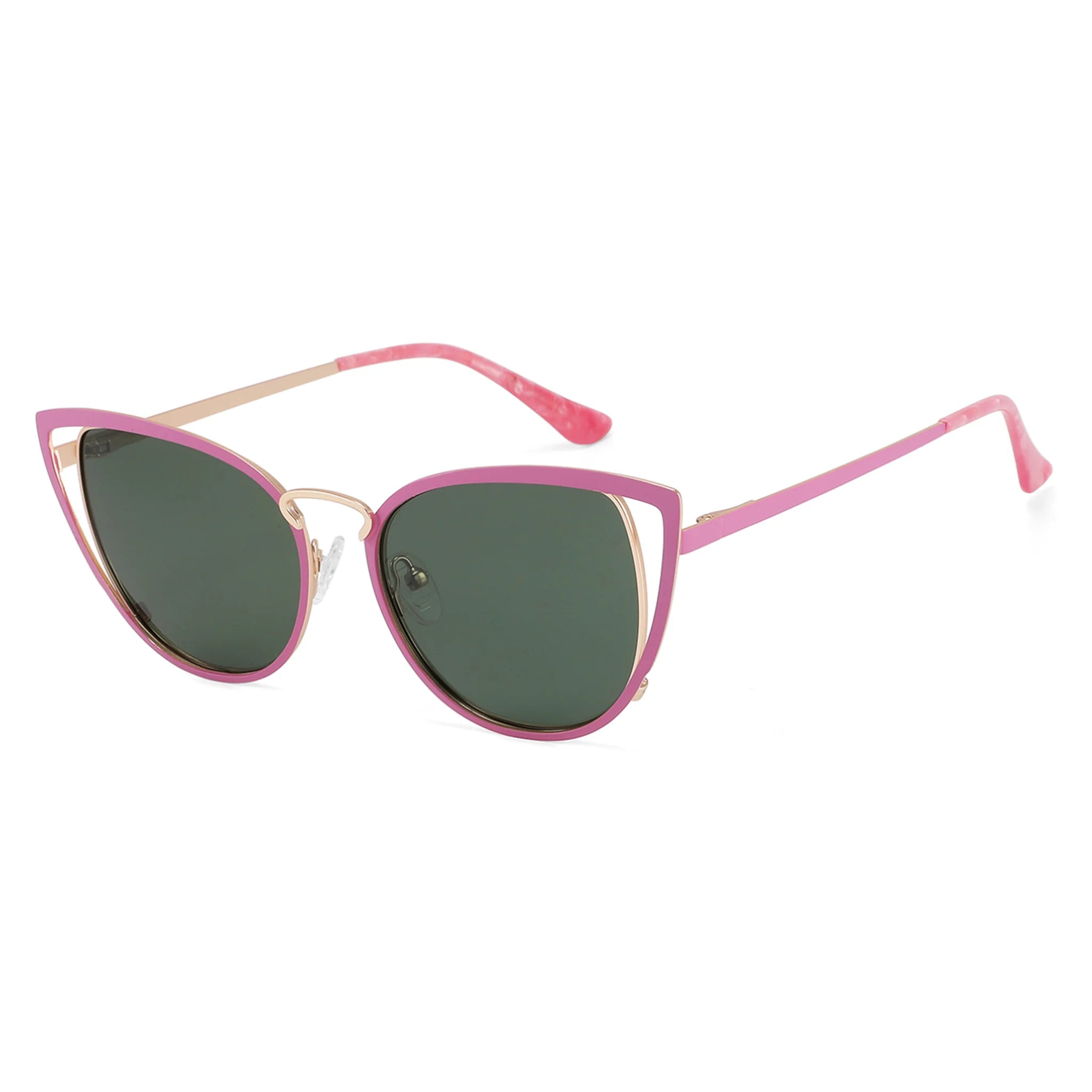 Cat-Eye Metal Sunglasses JT-GLT8104 - Joyiris Eyewear