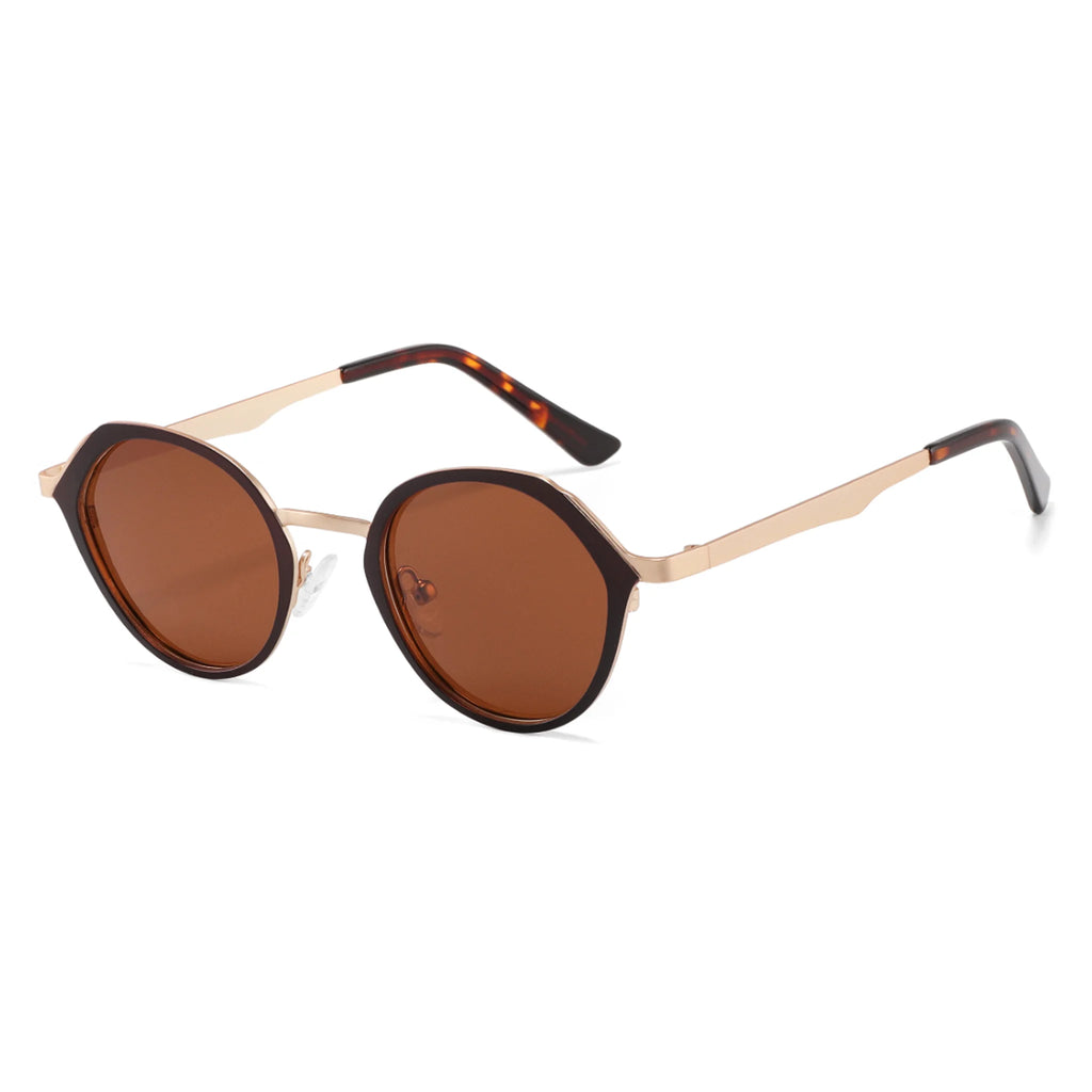 Oval Metal Sunglasses JT-GLT8712 - Joyiris Eyewear