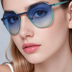 Oval Metal Sunglasses JT-GLT8732 - Joyiris Eyewear