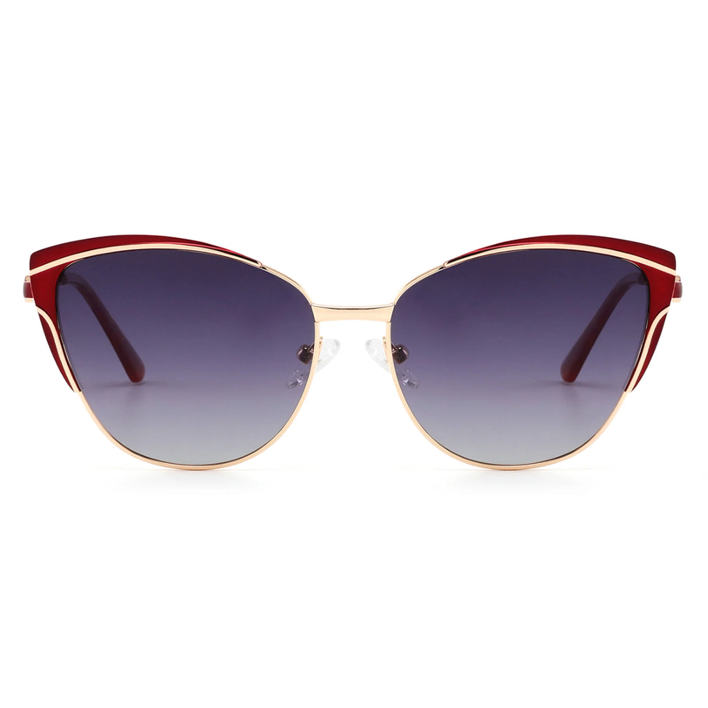 Cat-Eye Metal Sunglasses JT-GLT8782 - Joyiris Eyewear