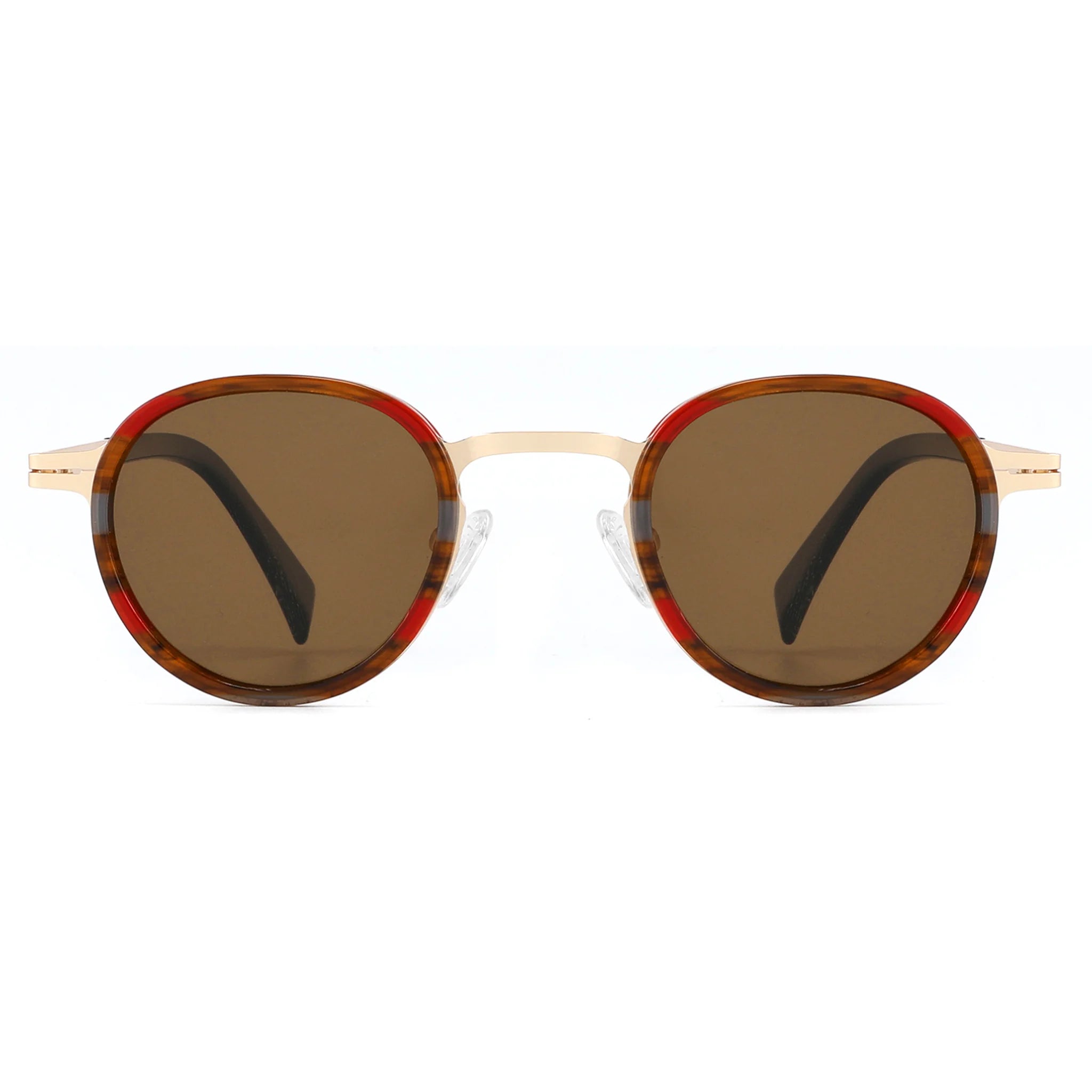 Oval Acetate & Metal Sunglasses JT-GLT8835 - Joyiris Eyewear