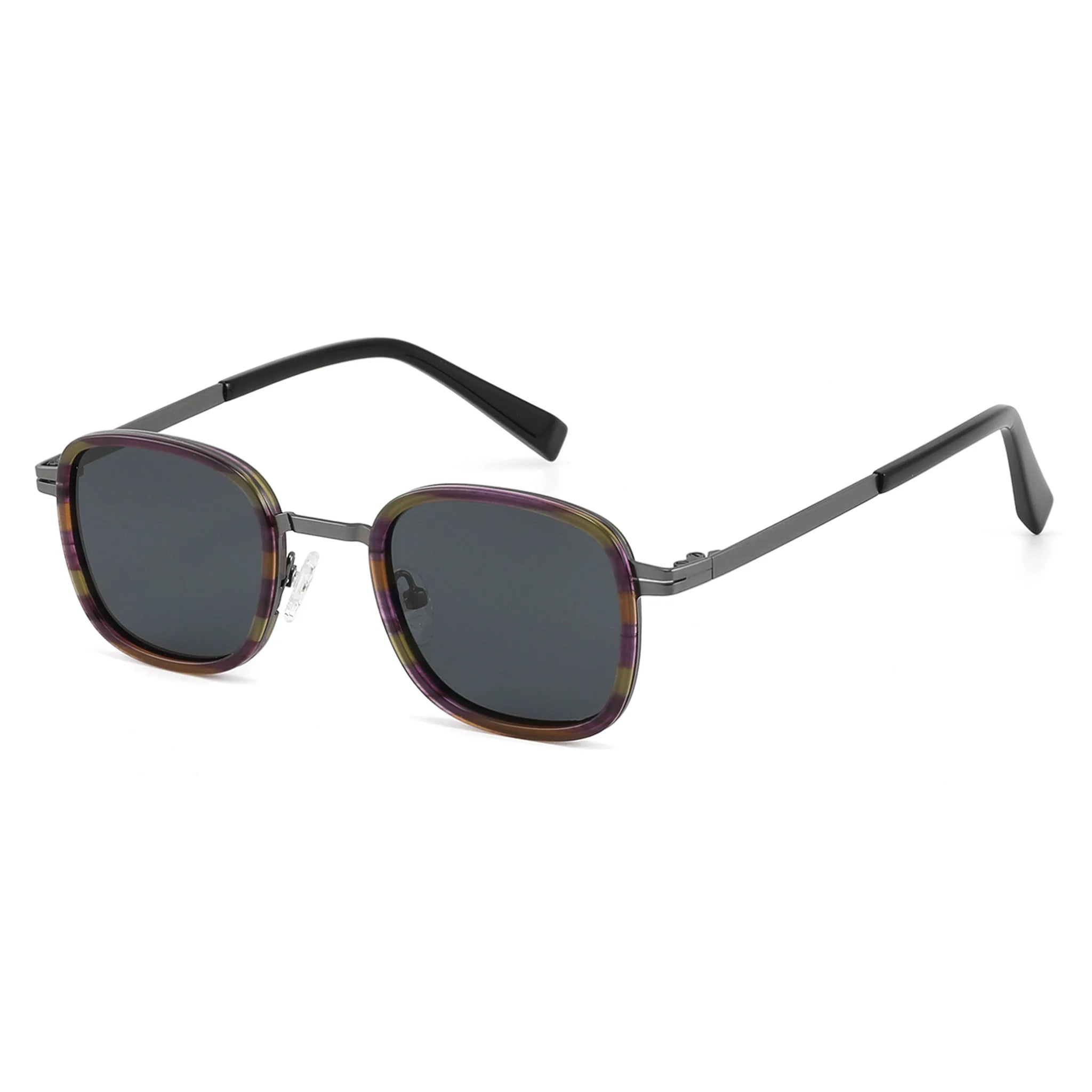 Square Acetate & Metal Sunglasses JT-GLT8838 - Joyiris Eyewear