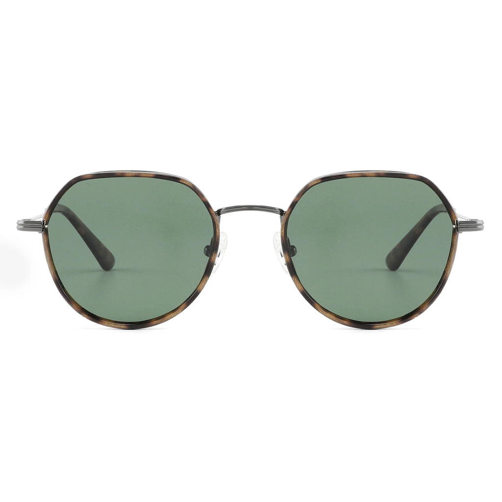 Geometric Acetate & Metal Sunglasses JT-GLT8967 - Joyiris Eyewear