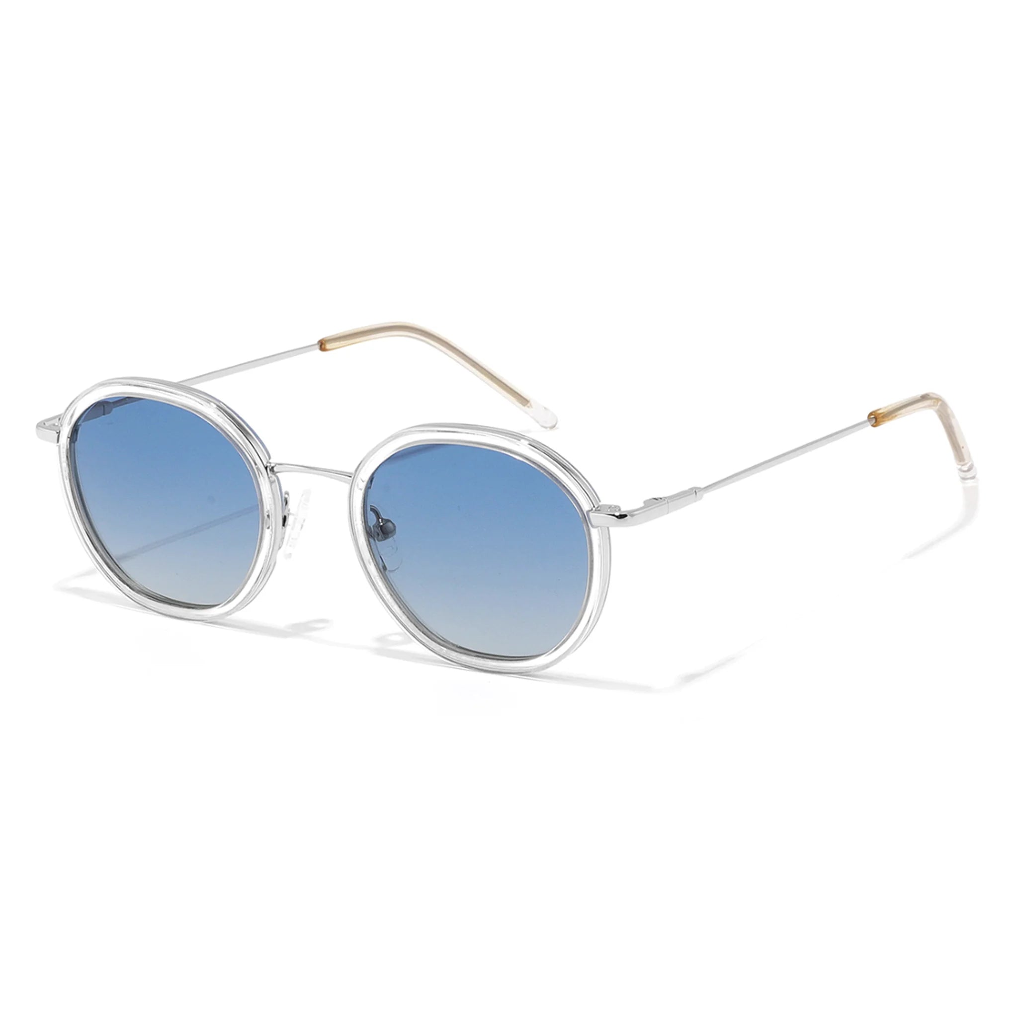 Oval Acetate & Metal Sunglasses JT-GLT8988 - Joyiris Eyewear
