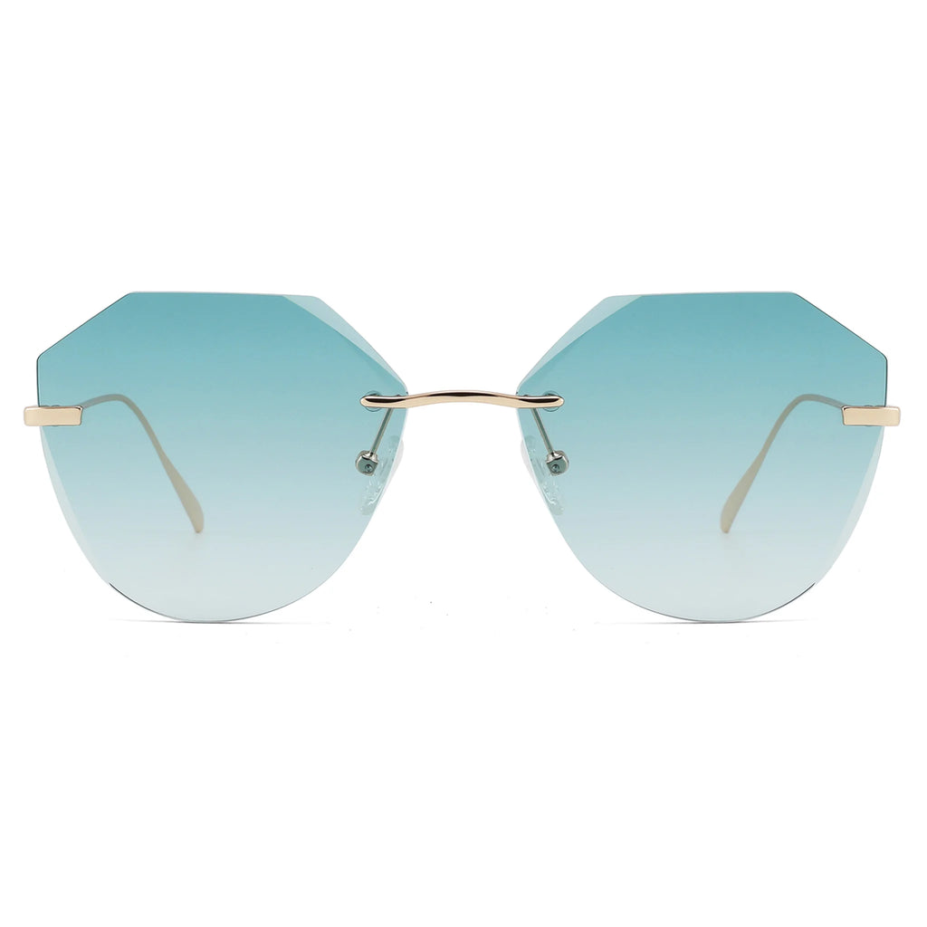 Geometric Metal Sunglasses JT-GLT9008 - Joyiris Eyewear