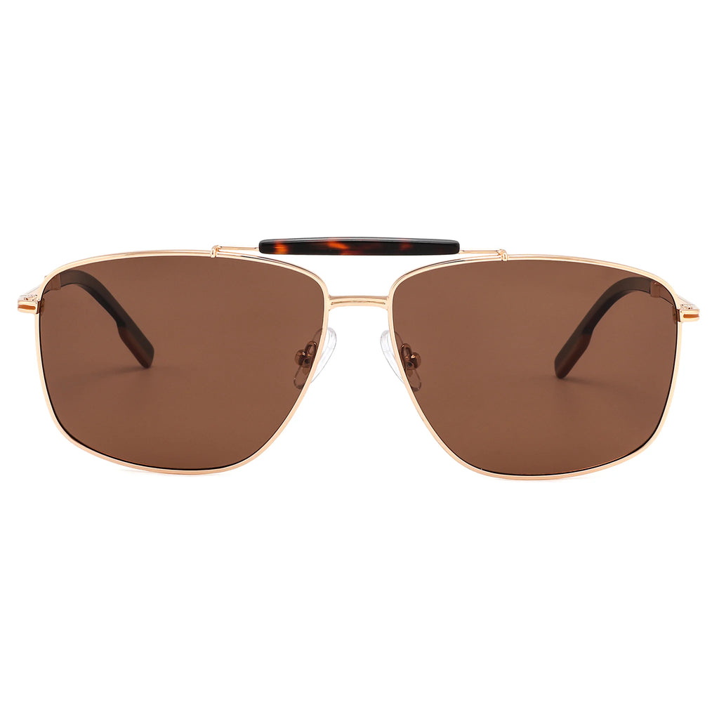 Rectangle Metal Sunglasses JT-GLT9042 - Joyiris Eyewear