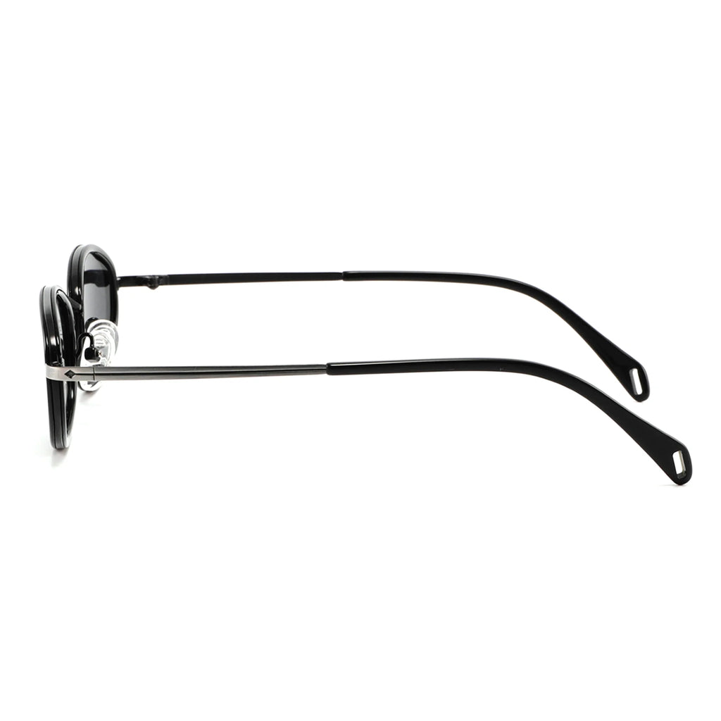 Oval Acetate & Metal Sunglasses JT-GLT9049 - Joyiris Eyewear