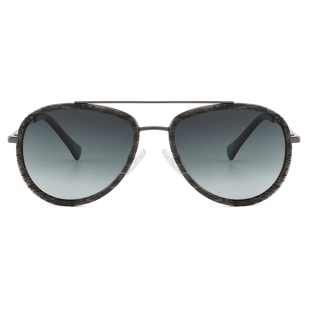 Oval Acetate & Metal Sunglasses JT-GLT9097 - Joyiris Eyewear
