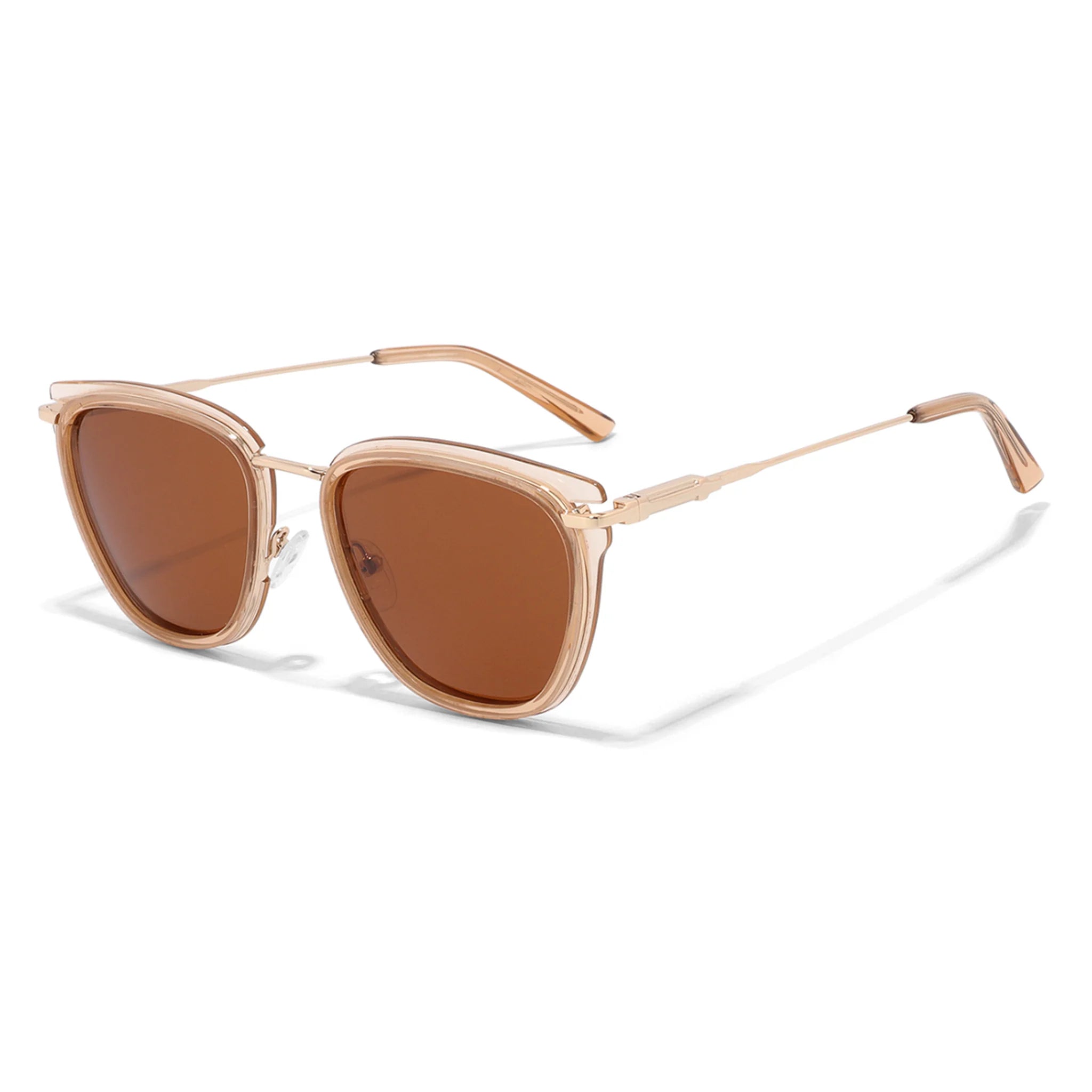 Oval Acetate & Metal Sunglasses JT-GLT9237 - Joyiris Eyewear