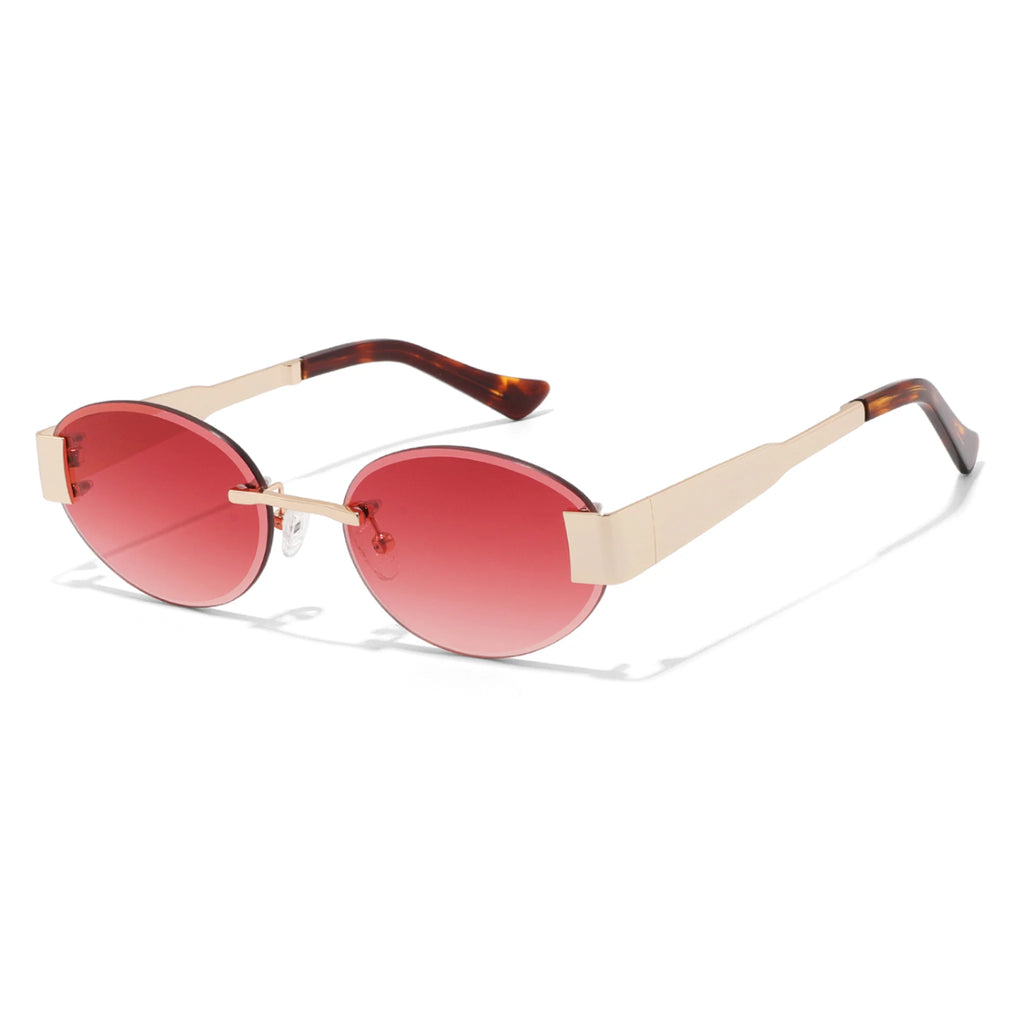 Oval Metal Sunglasses JT-GLT9288 - Joyiris Eyewear