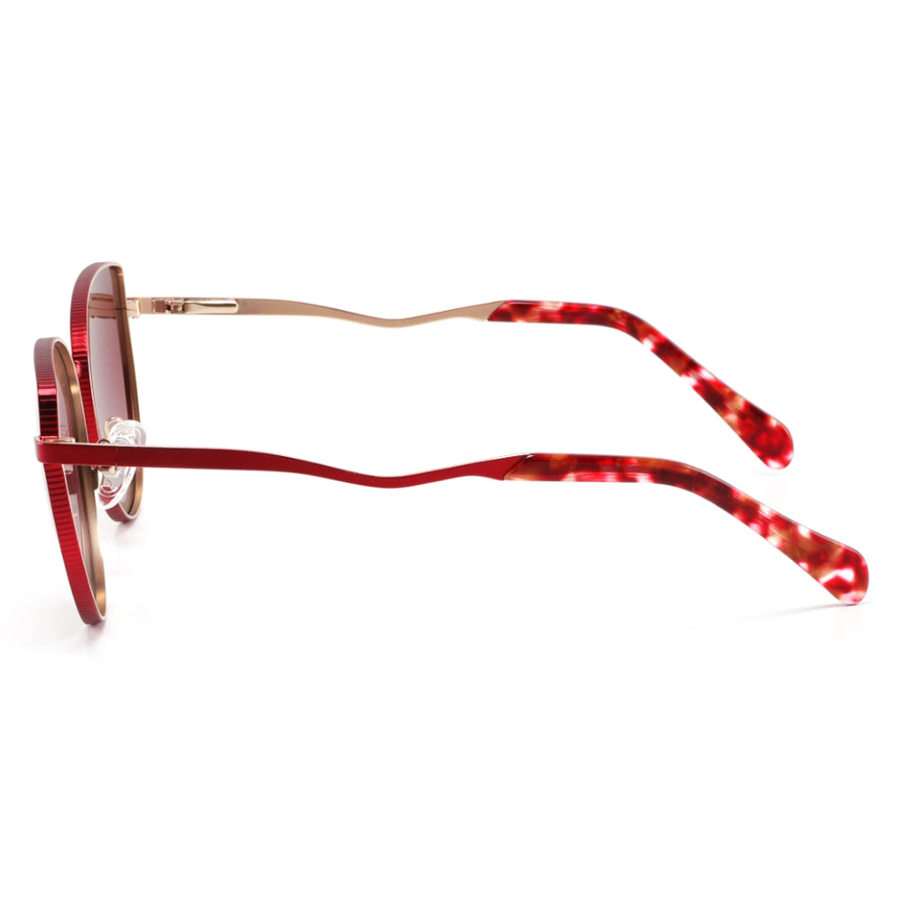 Oval Metal Sunglasses JT-GLT9292 - Joyiris Eyewear