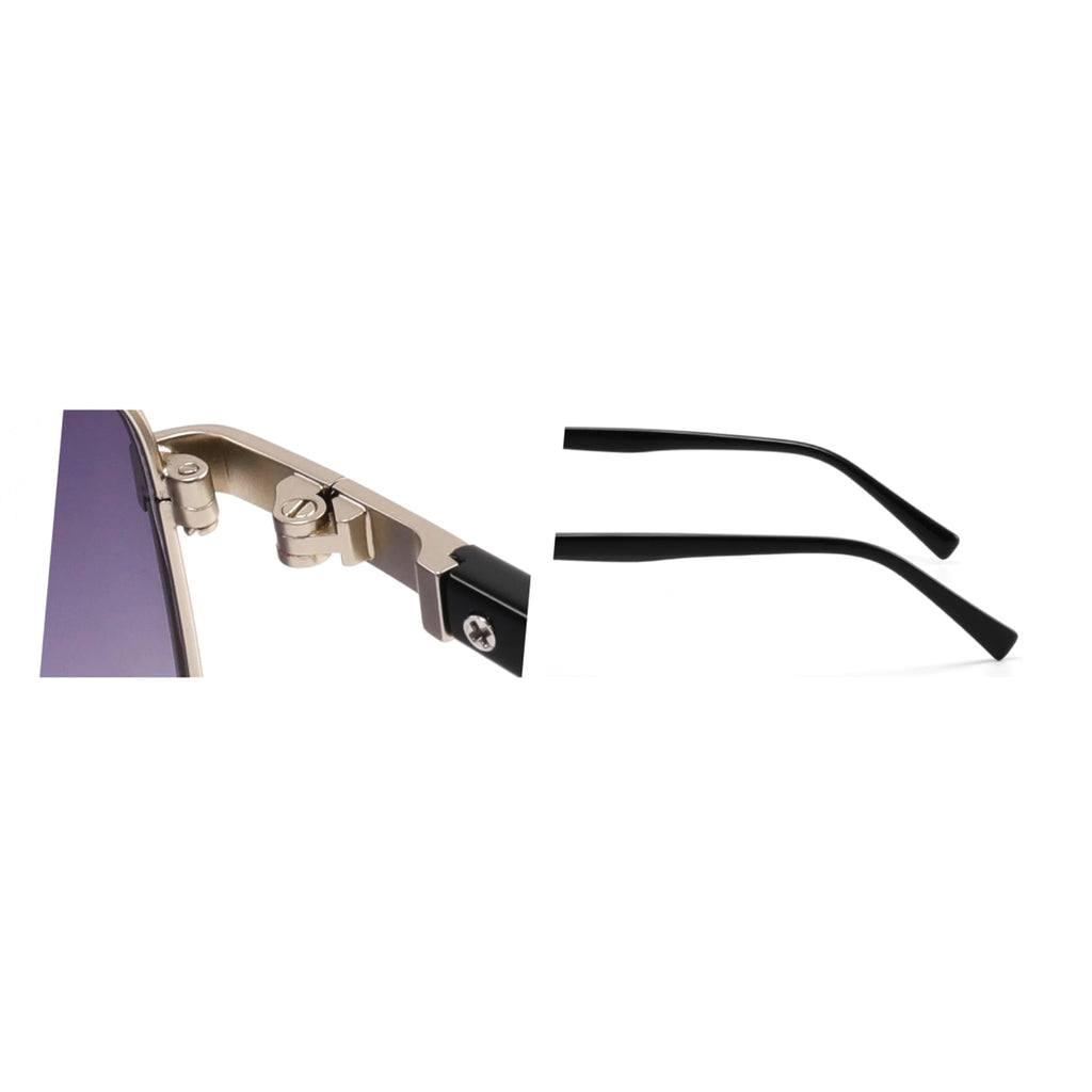 Geometric Metal Sunglasses JT-GLT9322 - Joyiris Eyewear