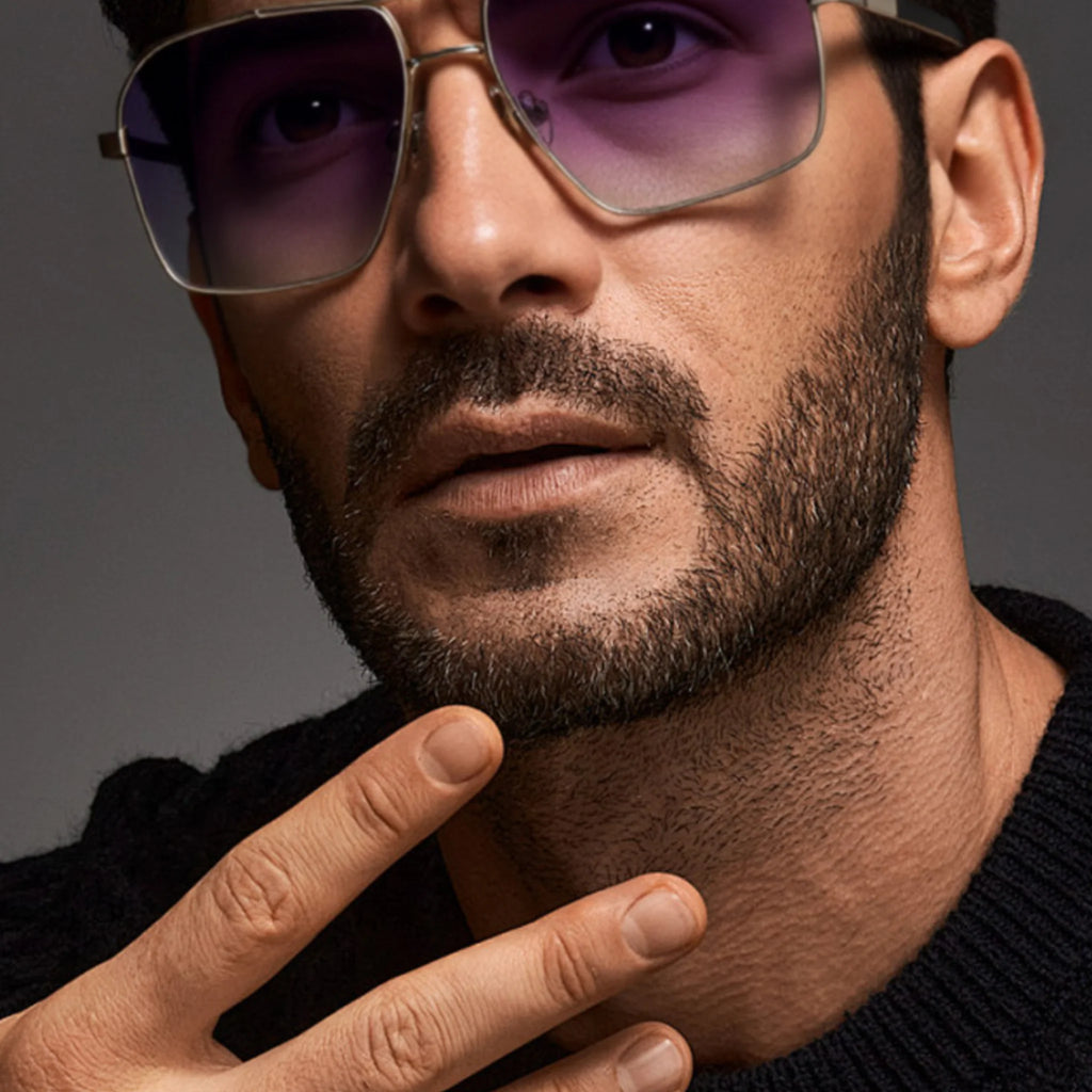 Geometric Metal Sunglasses JT-GLT9322 - Joyiris Eyewear