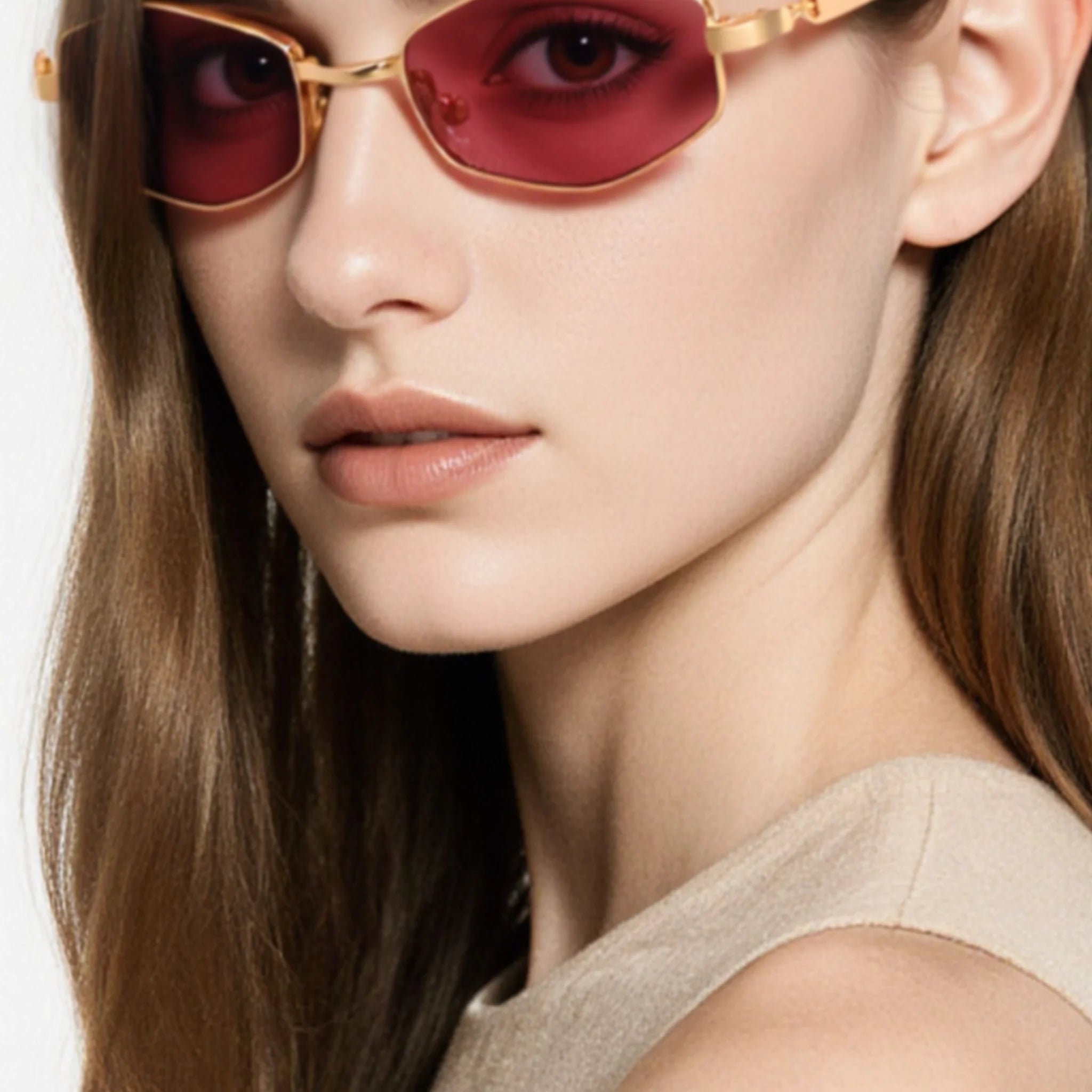 Geometric Metal Sunglasses JT-GLT9326 - Joyiris Eyewear